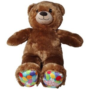 Build‎ A Bear Happy Birthday Bear 2021 Plush Stuffed Animal Teddy Bear BAB 15 In
